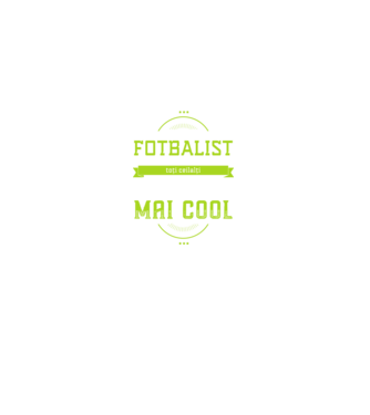 sunt fotbalist, la fel ca toți ceilalți, dar mult mai cool model negru pe tricou