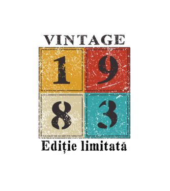 1983 - Ediție limitată model alb pe tricou