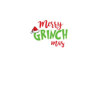 Grinchmas model negru pe tricou