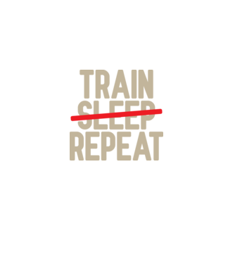 Train repeat model  pe tricou