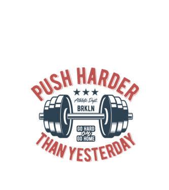 push harder model verde de măr pe tricou