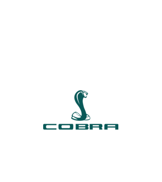 Cobra model alb pe tricou