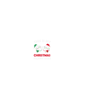 This is my christmas pajama model negru pe tricou