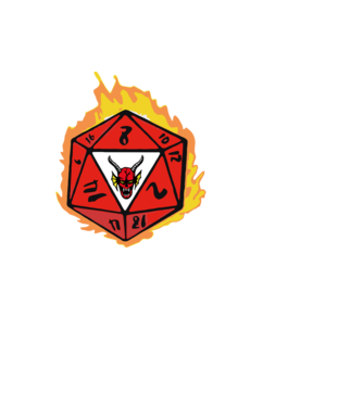 hellfire club roll dice model negru pe tricou