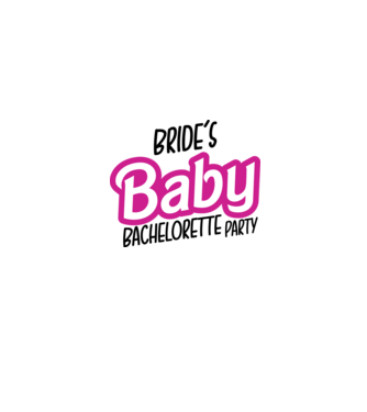 Bride Barbies baby model gri pe tricou