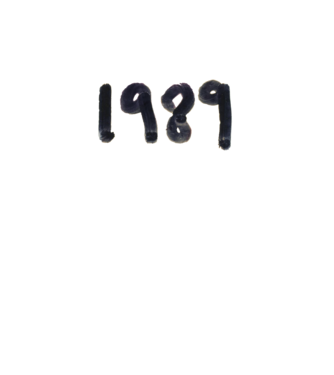 Taylor Swift 1989 text model alb pe tricou