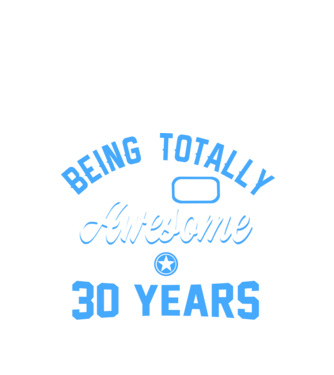 Being totally awesome 30 model negru pe tricou