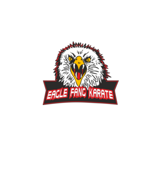 eagle fang karate cobra kai model turcoaz pe tricou