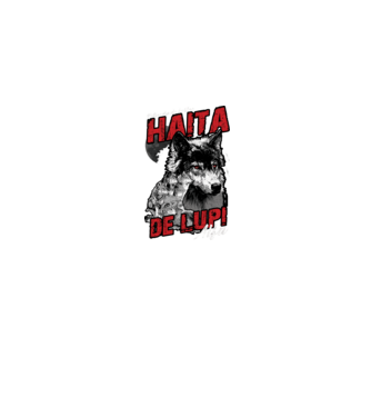 Petrecere de burlac - haită de lupi masculi alfa model albastru jeanși pe tricou