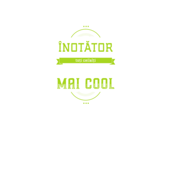 Sunt înotător, la fel ca toți ceilalți, dar mult mai cool model negru pe tricou