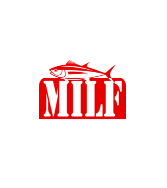 milf model negru pe tricou