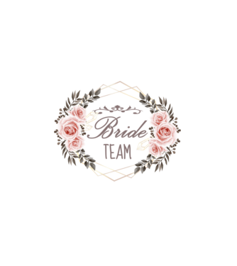 Vintage Bride team model alb pe tricou