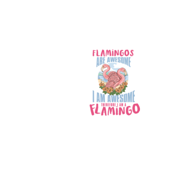 Flamingos are awesome model galben neon pe tricou