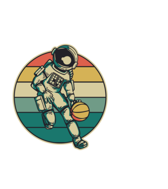 SpaceBall model alb pe tricou