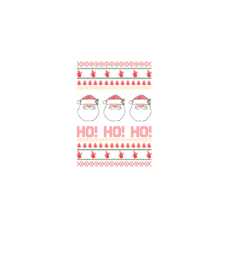 Ho-Ho-Ho model negru pe tricou