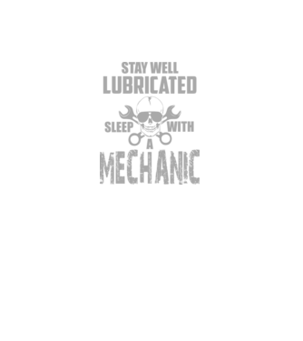 Stay well lubricated model negru pe tricou