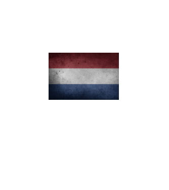 NETHERLANDS model negru pe tricou