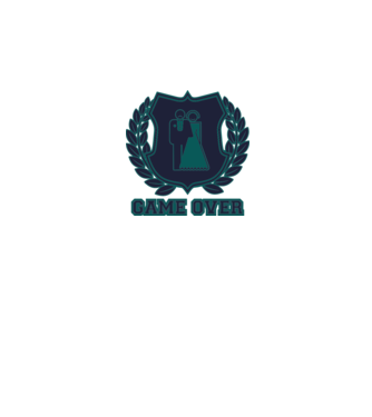 Bachelor GAME OVER model roz pe tricou