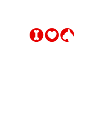 I Love Boxer model negru pe tricou