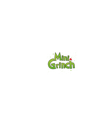 Grinch Family Mini Grinch model negru pe tricou