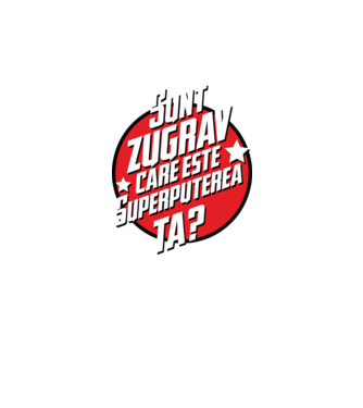 sunt zugrav, care este superputerea ta? model negru pe tricou