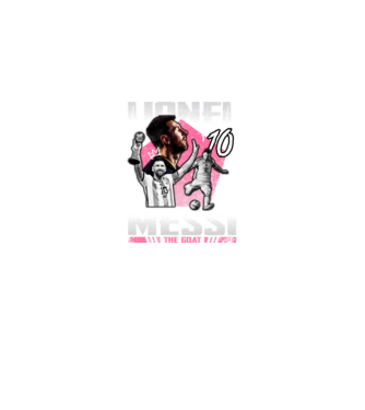 Messi tribute model negru pe tricou