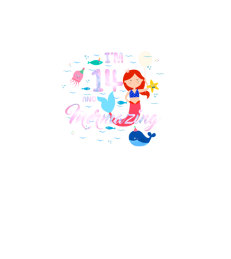 Mermazing Birthday 14 model turcoaz pe tricou
