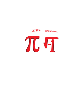 Be rational PI model negru pe tricou