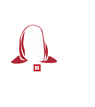 la cas de papel logo model alb pe tricou