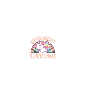 Guess what Unicorn model negru pe tricou