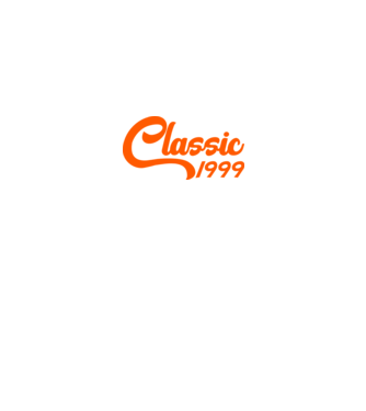 Classic 1999 model negru pe tricou