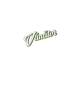 Cel mai bun Vănător din lume model gri pe tricou