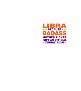 Badass zodiac LIBRA model galben neon pe tricou