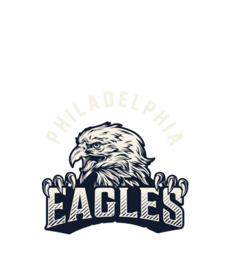 Philadelphia Eagles model turcoaz pe tricou