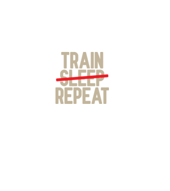 Train repeat model negru pe tricou