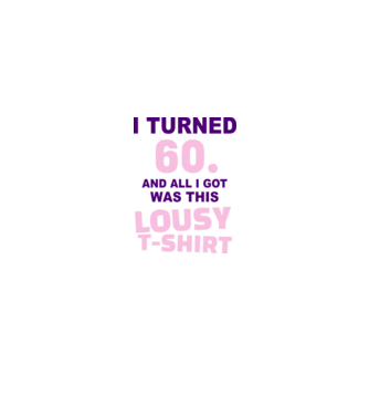 Lousy T-shirt 60 model albastru regal pe tricou
