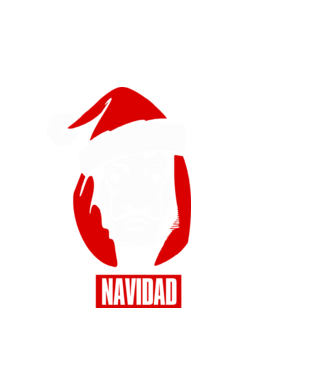 feliz navidad merry christmas money heist model alb pe tricou