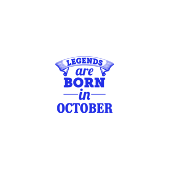 Legends are born in October model liliachiu pe tricou