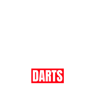 DARTS HERO model negru pe tricou
