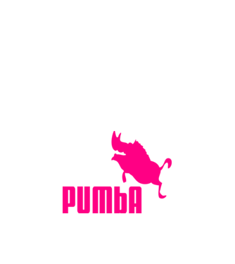 Pumba model alb pe tricou