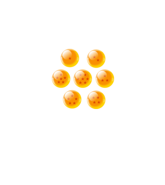 dragonballs model albastru jeanși pe tricou