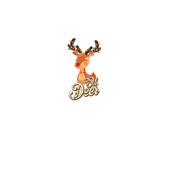 Oh deer model turcoaz pe tricou