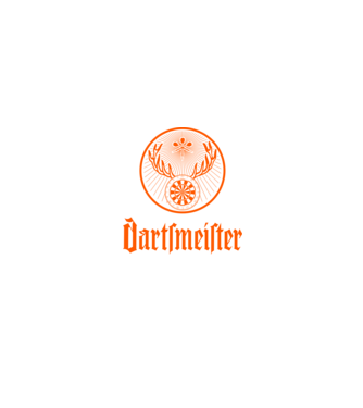 Dartsmeister Dark model negru pe tricou
