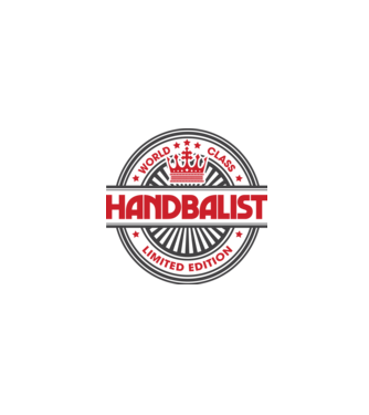 handbalist model alb pe tricou