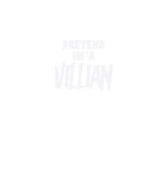 Villian carnaval model negru pe tricou