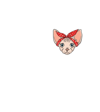 sphynx mom model galben neon pe tricou