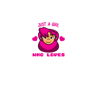 Girl Gamer model negru pe tricou