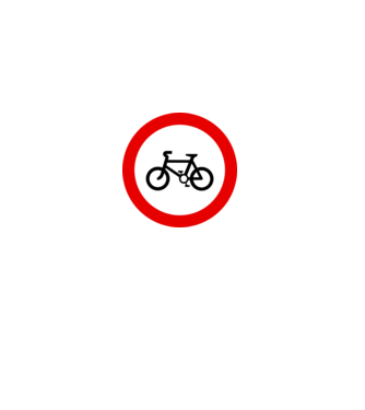 Pistă pentru Biciclete model alb pe tricou
