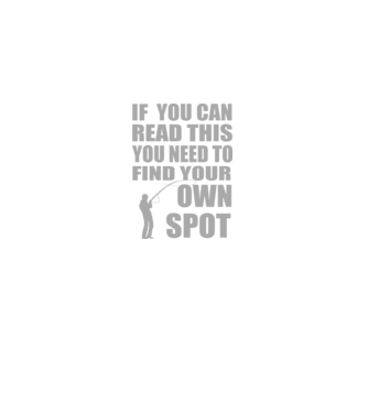 If you can read this, you need to find your own spot model negru pe tricou