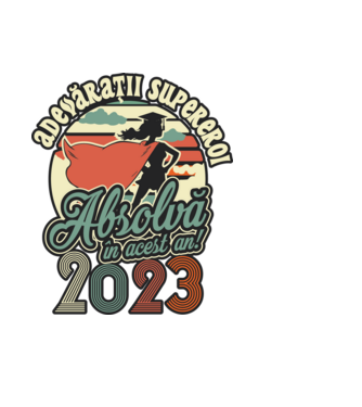 Adevărații supereroi model albastru deschis pe tricou